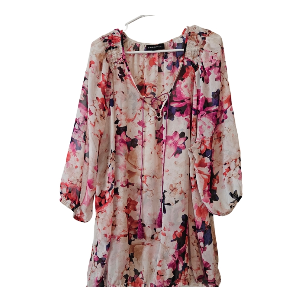 Lane Bryant sheer top